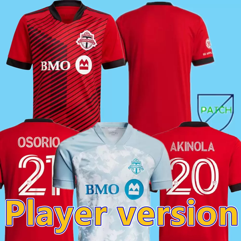 Player version 2021 2022 MLS Toronto FC Soccer Jersey 21 22 Away men #17 ALTIDORE #10 POZUELO Soccer Shirt Toronto MORROW BRADLEY Football Uniform Soccer Jersey, Black
Player version 2021 2022 MLS Toronto FC Soccer Jersey 21 22 Away men #17 ALTIDORE #10 POZUELO Soccer Shirt Toronto MORROW BRADLEY Football Uniform Soccer Jersey, Black