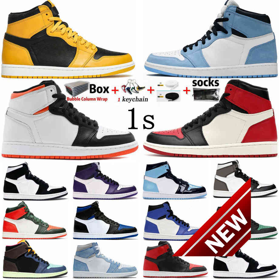 2022 Electro Orange Og Jumpman 1 1s Mens Basketball Shoes Pollen Obsidian Unc Hyper Royal University Blue Lucky Green Bred Patent Men Women, Customize
2022 Electro Orange Og Jumpman 1 1s Mens Basketball Shoes Pollen Obsidian Unc Hyper Royal University Blue Lucky Green Bred Patent Men Women, Customize