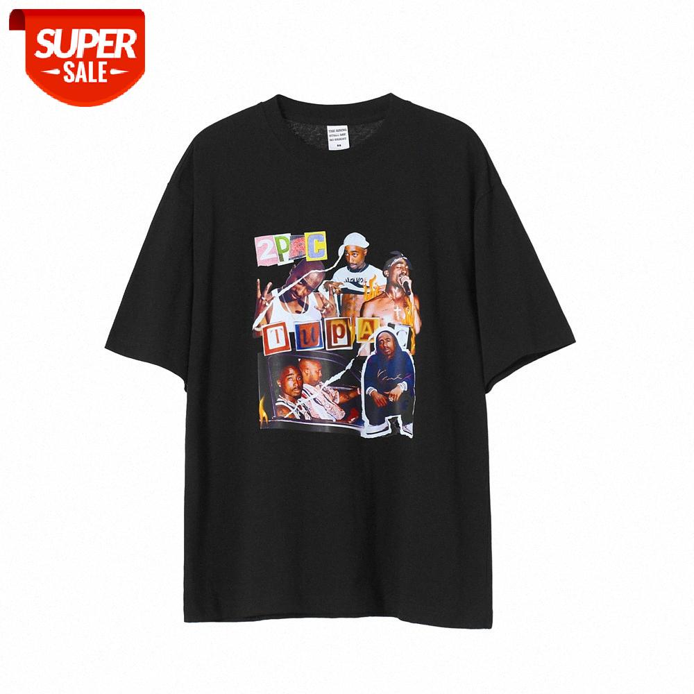 Wind hip-hop character print short-sleeved T-shirt men's street loose half-sleeved round neck five-point sleeves #Nv6w, White;black
Wind hip-hop character print short-sleeved T-shirt men's street loose half-sleeved round neck five-point sleeves #Nv6w, White;black