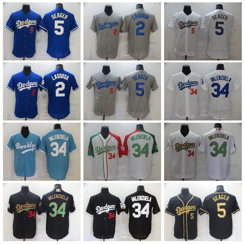 Men Baseball 34 Fernando Valenzuela Jersey 5 Corey Seager 2 Lasorda Team Blue White Grey Black Breathable Pure Cotton Flexbase Cool Base Sti, Blue;black
Men Baseball 34 Fernando Valenzuela Jersey 5 Corey Seager 2 Lasorda Team Blue White Grey Black Breathable Pure Cotton Flexbase Cool Base Sti, Blue;black