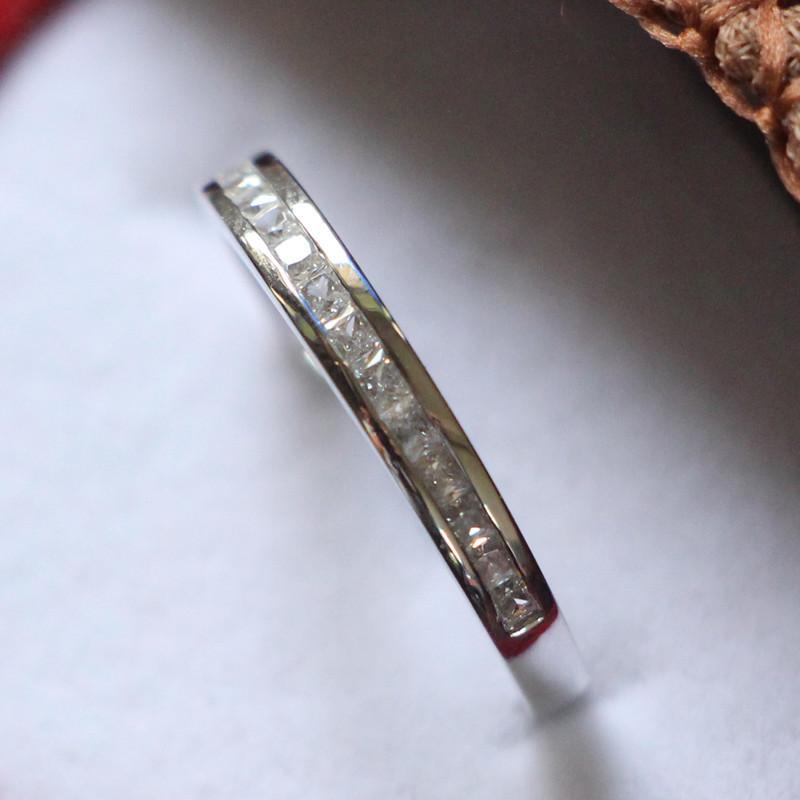 Cluster Rings Brand Custom Small Princess Stones Semi Mount Sterling Silver Jewelry Wedding Ring NSCD Female S925 Band White Gold Cover
Cluster Rings Brand Custom Small Princess Stones Semi Mount Sterling Silver Jewelry Wedding Ring NSCD Female S925 Band White Gold Cover