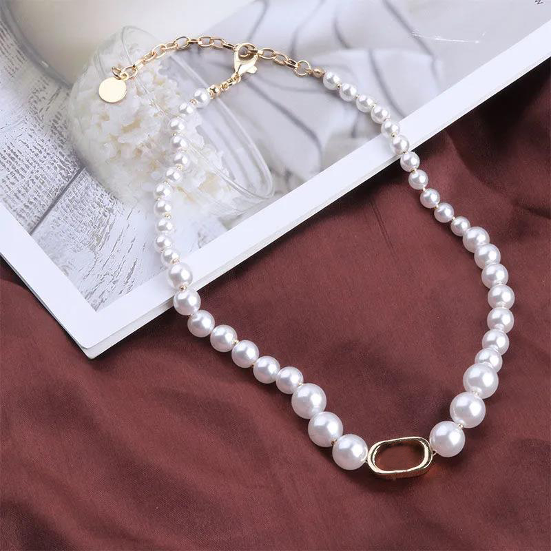 Designer necklace pearl necklaces bracelet CD clavicle chain fashion temperament neck chains fashion good, Silver
Designer necklace pearl necklaces bracelet CD clavicle chain fashion temperament neck chains fashion good, Silver