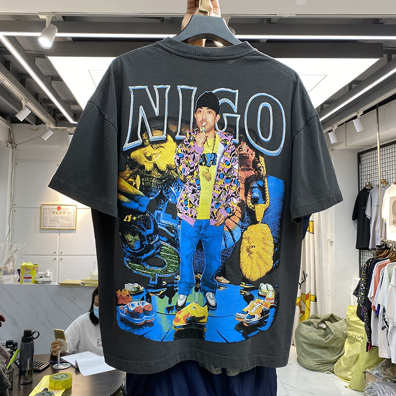 Heavy Fabric Vintage T-shirt Men Women Best-Quality Graphic Digital Print Tops Tee Oversized Short Sleeve
Heavy Fabric Vintage T-shirt Men Women Best-Quality Graphic Digital Print Tops Tee Oversized Short Sleeve
