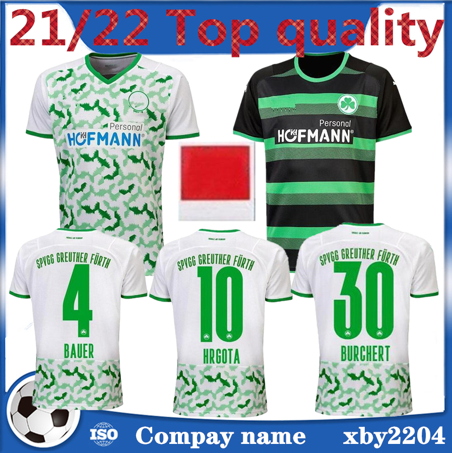 21 22 Greuther Fürth soccer jerseys 2021 2022 Furth Bauer HRGOTA Schaffran BURCHERT Maillots De Foot Shirts Barry football Uniform, Black
21 22 Greuther Fürth soccer jerseys 2021 2022 Furth Bauer HRGOTA Schaffran BURCHERT Maillots De Foot Shirts Barry football Uniform, Black