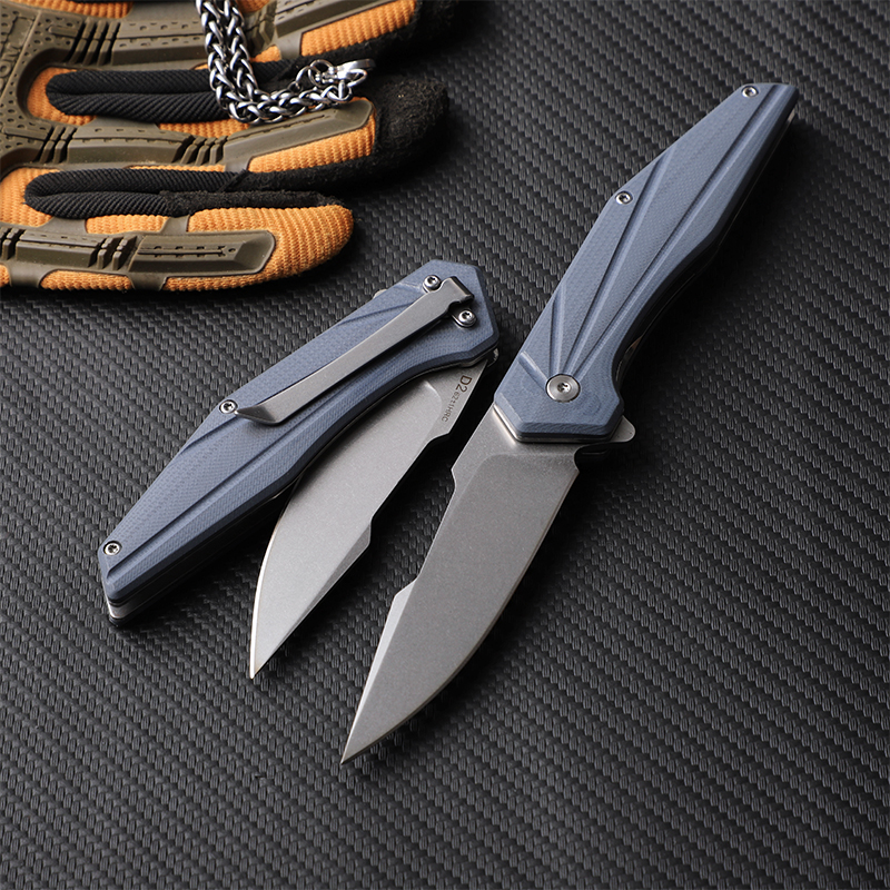 Multifunctional D2 Steel Folding Knife Outdoor Camping Self-defense EDC Tool Pocket Tactical Fighting Equipment Mountaineering Hiking Survival Fishing Knives
Multifunctional D2 Steel Folding Knife Outdoor Camping Self-defense EDC Tool Pocket Tactical Fighting Equipment Mountaineering Hiking Survival Fishing Knives