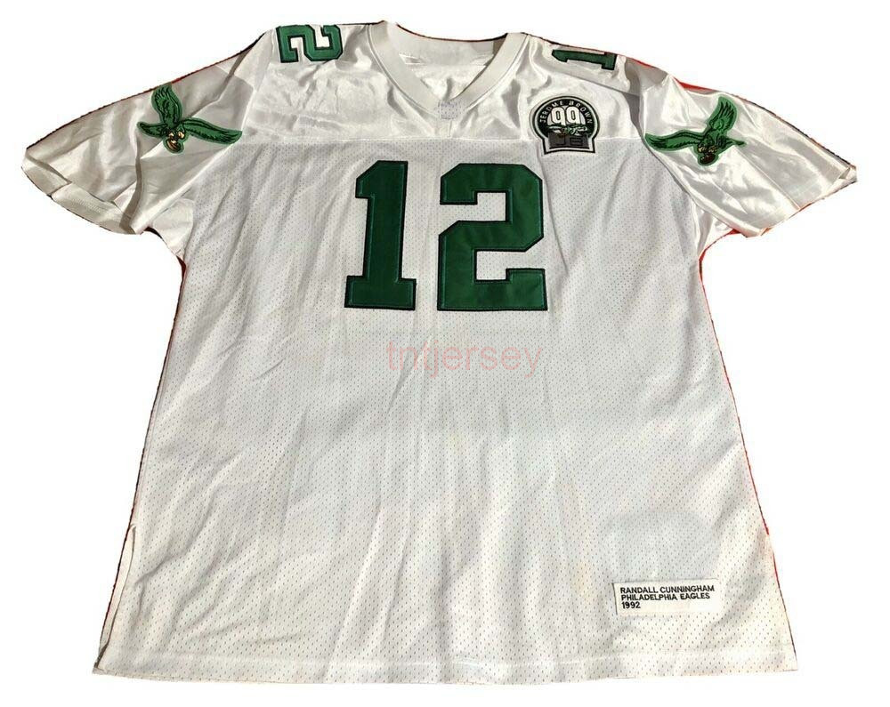 Cheap Custom Vintage Randall Cunningham Mitchell & Ness Jersey 1992 Stitched Men Women Youth Football Jersey -5XL, White
Cheap Custom Vintage Randall Cunningham Mitchell & Ness Jersey 1992 Stitched Men Women Youth Football Jersey -5XL, White