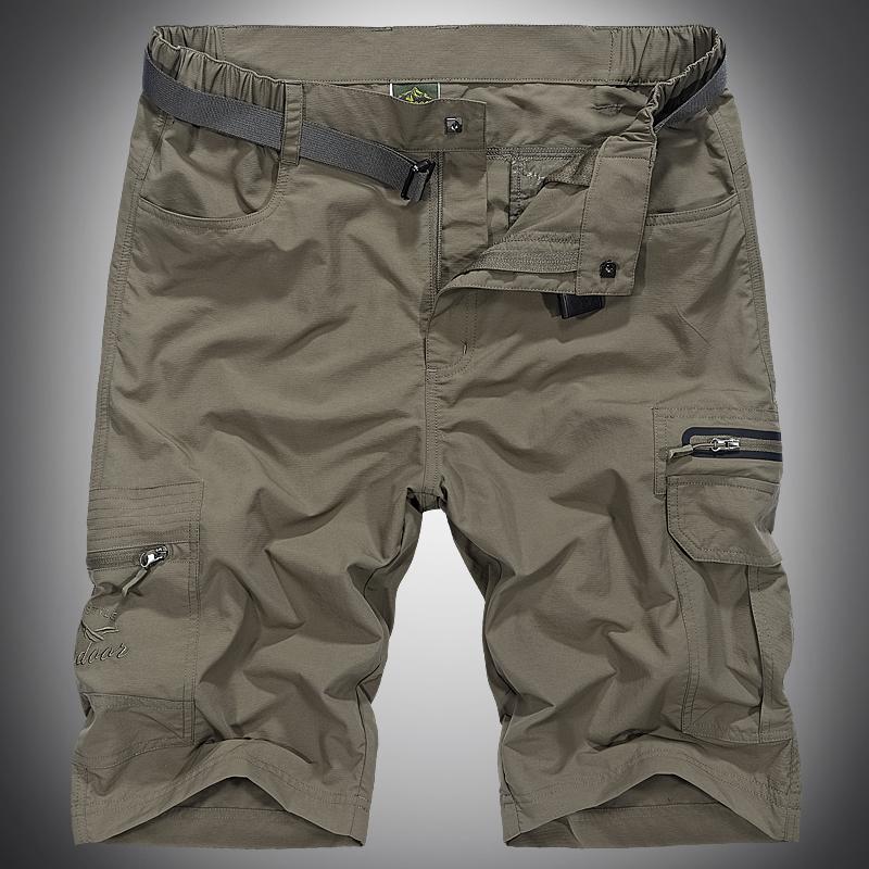Men's Shorts Camouflage Cargo Men 2021 Mens Casual Male Loose Work Man Short Waterproof Pants Plus Size 4XL