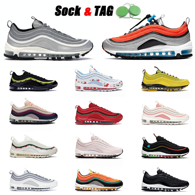 Men Running Shoes 97s Silver Bullet 97 Bred Reflective Sean Wotherspoon Blue Hero CHERRY PICNIC Boys and Girls Sneakers Air Airmaxs Womens M
Men Running Shoes 97s Silver Bullet 97 Bred Reflective Sean Wotherspoon Blue Hero CHERRY PICNIC Boys and Girls Sneakers Air Airmaxs Womens M