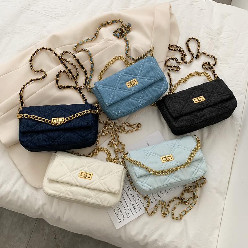 Bags For Women Texture Bag Women 2021 New Fashion Square Bag Chain Single Shoulder Messenger, Black
Bags For Women Texture Bag Women 2021 New Fashion Square Bag Chain Single Shoulder Messenger, Black
