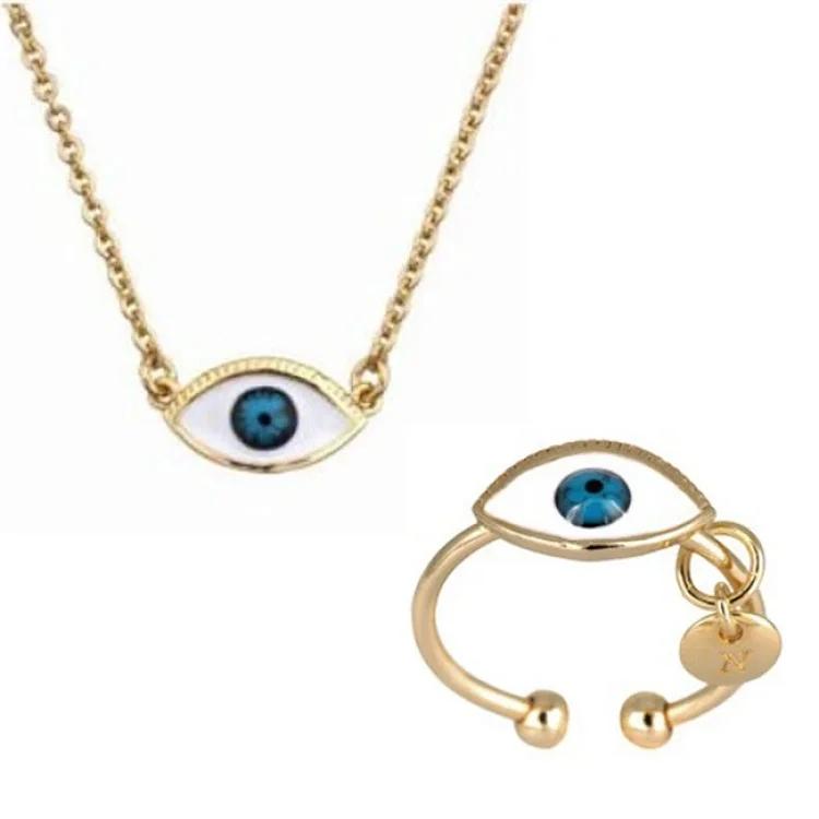 Earrings & Necklace Blue Eye Ring Set Wholesale Jewelry For Woman Female 2022 Trend, Silver
Earrings & Necklace Blue Eye Ring Set Wholesale Jewelry For Woman Female 2022 Trend, Silver