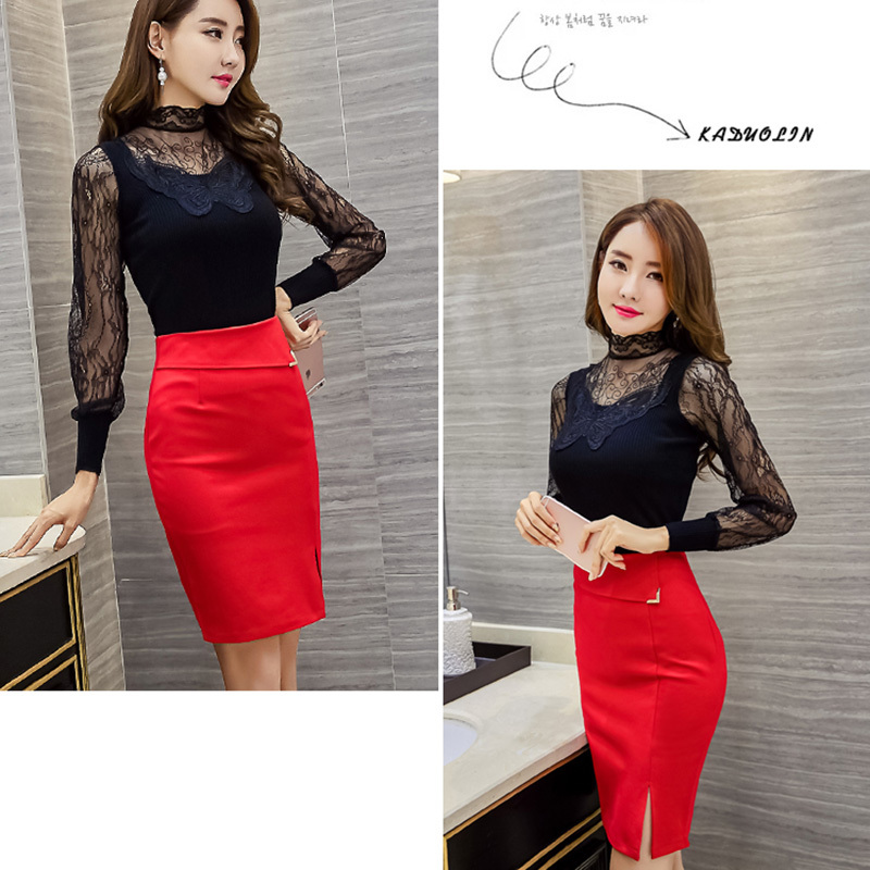 Womens Skirt Hem Cross Fold Sexy Wrap Short Banded Waist Draped Cut Out Slim Pencil Skirts Jupe For Work OL Lady 210311