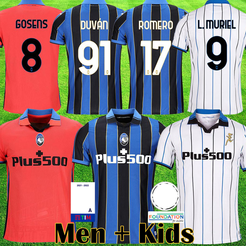 2022 Atalanta B.C. soccer jersey GOMEZ 2021 22 L.MURIEL ILICIC DE ROON DUVAN MURIEL ATA BC Bergamasca maglia da calcio Men Kids Kit uniform, Kids home
2022 Atalanta B.C. soccer jersey GOMEZ 2021 22 L.MURIEL ILICIC DE ROON DUVAN MURIEL ATA BC Bergamasca maglia da calcio Men Kids Kit uniform, Kids home