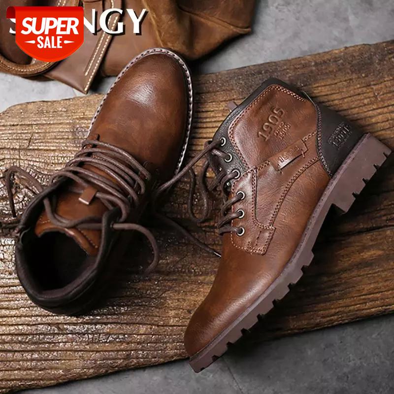 Men Shoes Autumn Winter Boots Retro Style Ankle Boots Lace Up Casual High-top Shoes For Men Wear-resistant Zapatos #NR5K
Men Shoes Autumn Winter Boots Retro Style Ankle Boots Lace Up Casual High-top Shoes For Men Wear-resistant Zapatos #NR5K