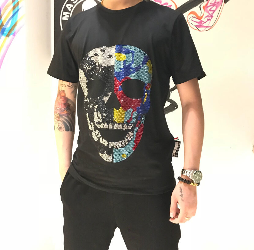 2021 New Summer Hip Hop t Shirts Diamonds T-shirt Men Man and Women Hot Drill Streetwear Tshirts Short Sleeve Casual Top Cotton Pwfa, As shown
2021 New Summer Hip Hop t Shirts Diamonds T-shirt Men Man and Women Hot Drill Streetwear Tshirts Short Sleeve Casual Top Cotton Pwfa, As shown