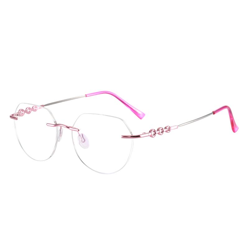 Fashion Sunglasses Frames Colorful Memory Metal Round Men And Women Rimless Spectacles Frame For Lenses Myopia Reading Multifocal
Fashion Sunglasses Frames Colorful Memory Metal Round Men And Women Rimless Spectacles Frame For Lenses Myopia Reading Multifocal