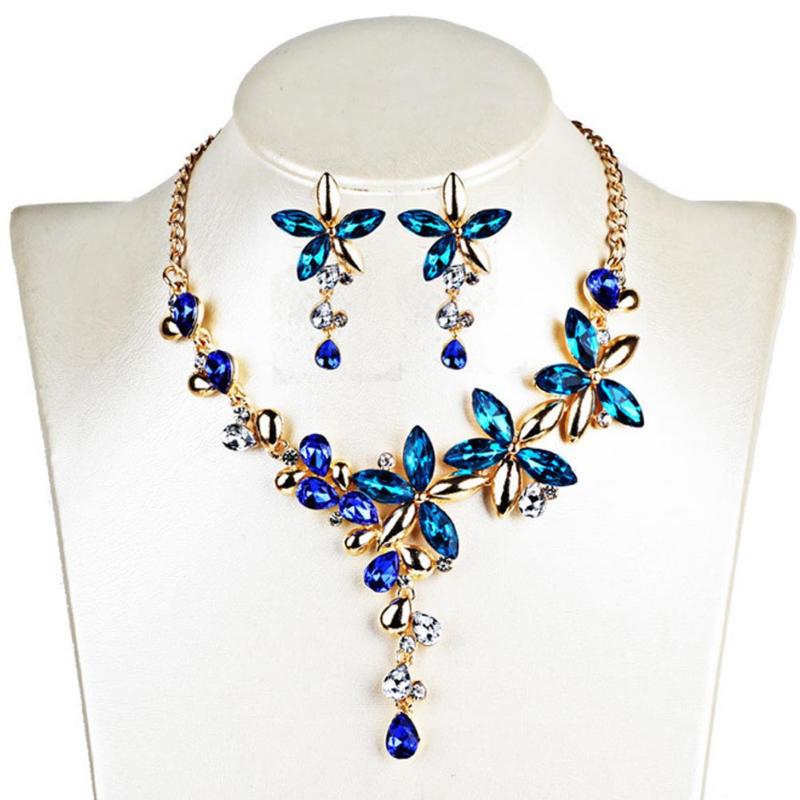 Wedding Jewelry Sets Womens Short Collar Necklaces Color Crystal Five Leaves Flowers Rhinestone Statement Gothic Necklace Earring Set, Slivery;golden
Wedding Jewelry Sets Womens Short Collar Necklaces Color Crystal Five Leaves Flowers Rhinestone Statement Gothic Necklace Earring Set, Slivery;golden
