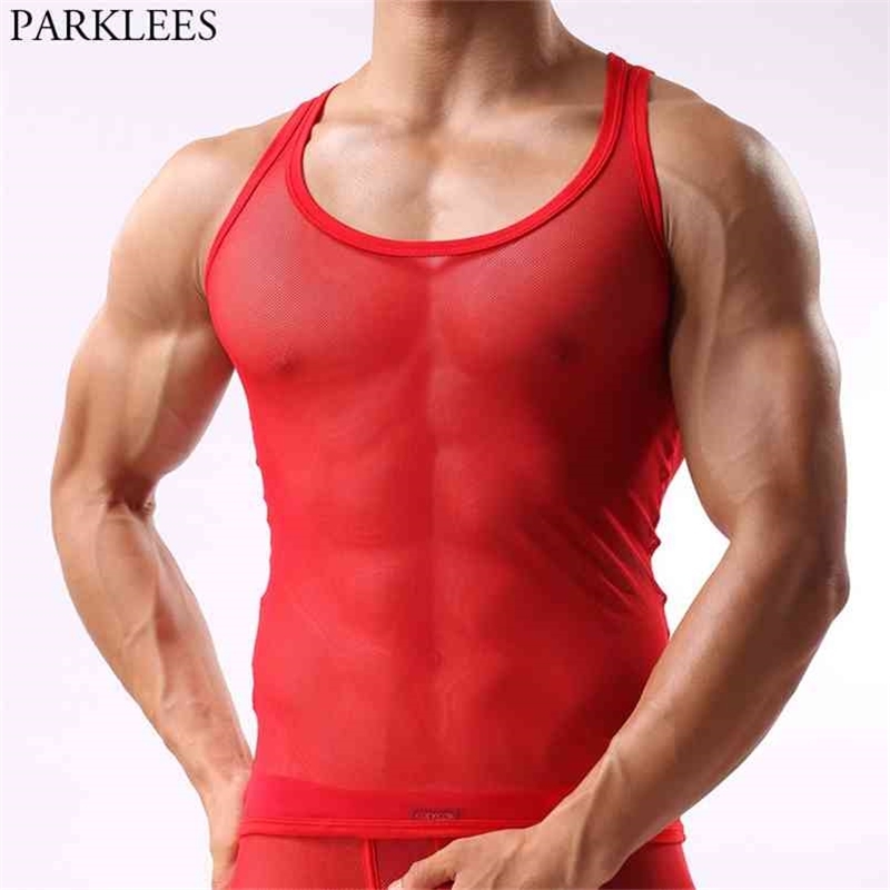 Red See Through Mesh Tank Top Men Sexy Sleeveless Sheer Undershirt Transparent Perspective Fishnet Bodybuilding Tees 210623, Purple
Red See Through Mesh Tank Top Men Sexy Sleeveless Sheer Undershirt Transparent Perspective Fishnet Bodybuilding Tees 210623, Purple