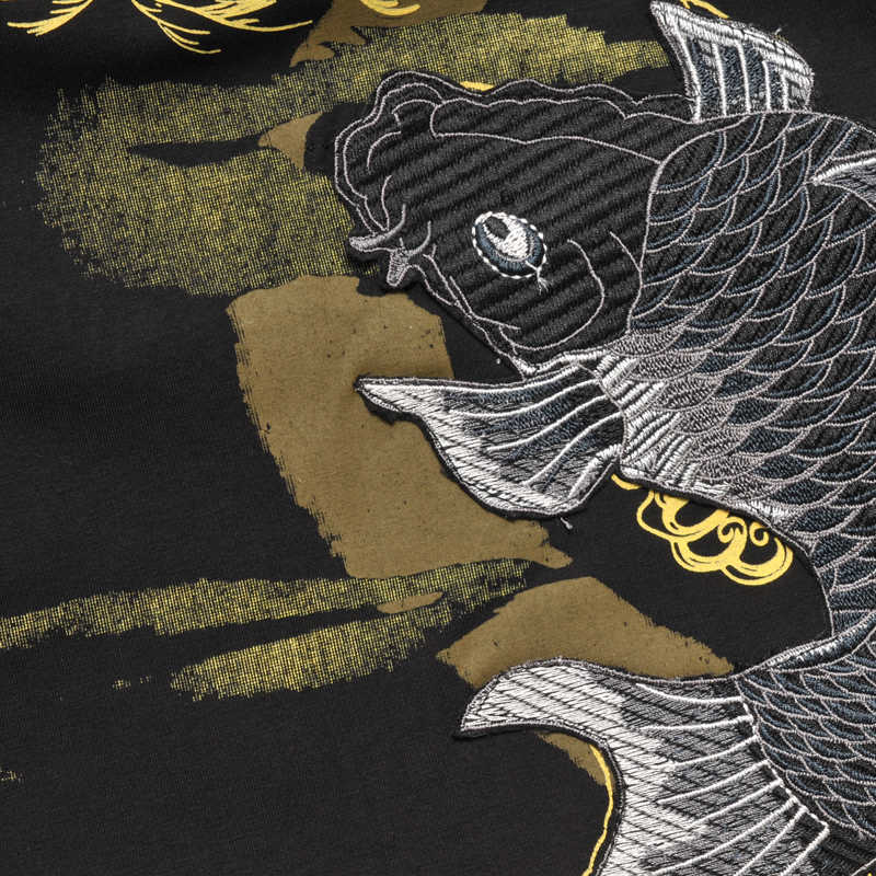 Style Chinese Men's T Shirt Fashion Embroidery Long Sleeve T Shirt Men Casual Slim T Shirts Men Plus Size 6XL Top Tee Shirt 210528