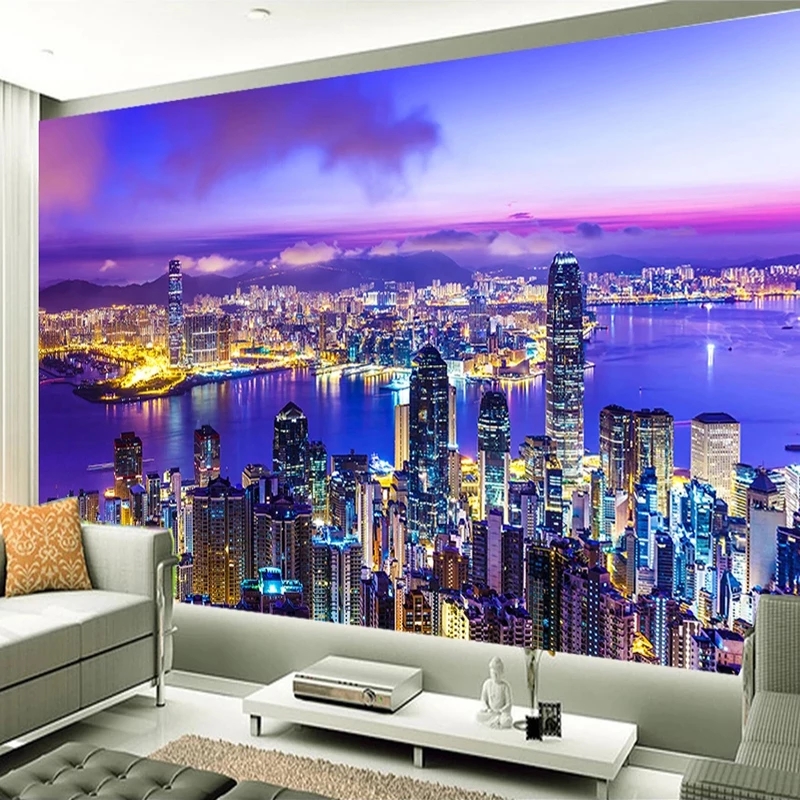 Custom Wallpaper Mural Black and White Sketch Tropical Rainforest Coconut Tree TV Sofa Background 3d Wallpaper
