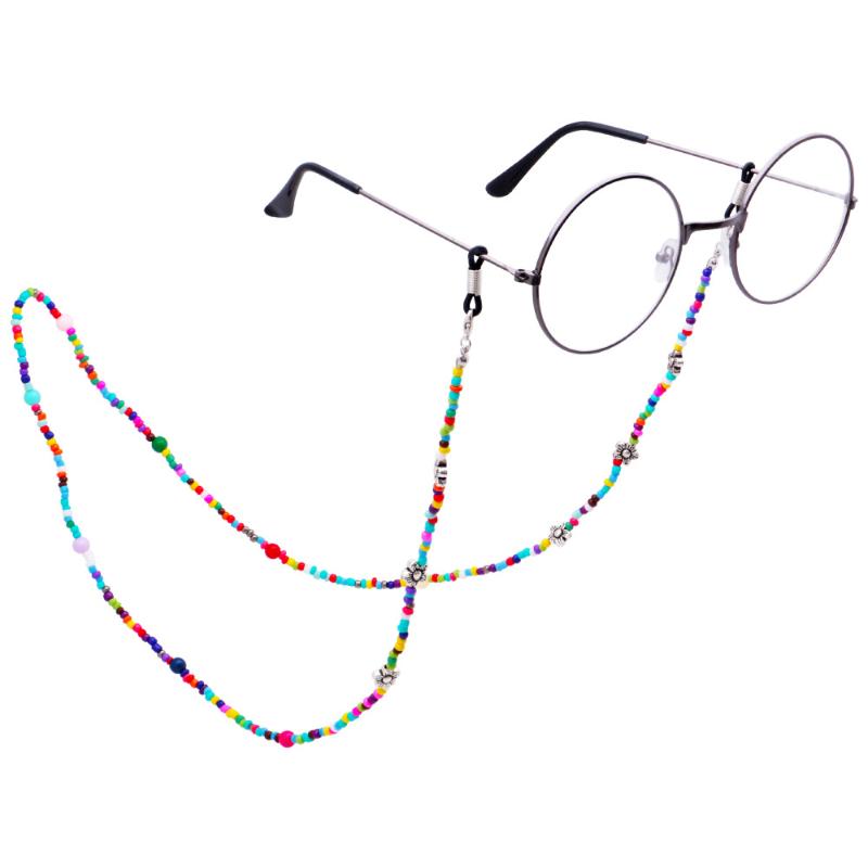 Other Fashion Accessories Candy Color Beads Silver Flower Glasses Chains For Girls Cute Eyeglass Sunglasses Holder Neck Strap String Eyewear
Other Fashion Accessories Candy Color Beads Silver Flower Glasses Chains For Girls Cute Eyeglass Sunglasses Holder Neck Strap String Eyewear