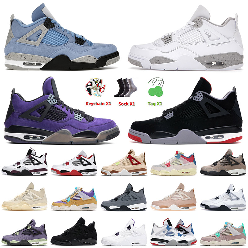 4 4s IV Retro Basketball Shoes Jumpman4 University Blue Bred White Oreo Red Thunder Black Cat Mens Women Jumpman Sneakers Fashion Trainers
4 4s IV Retro Basketball Shoes Jumpman4 University Blue Bred White Oreo Red Thunder Black Cat Mens Women Jumpman Sneakers Fashion Trainers