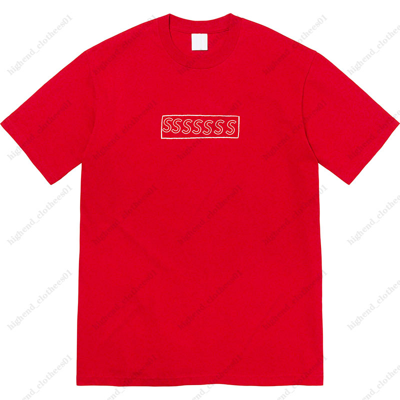 America brand fashion men's women's t shirts high quality tops SSS 21SS Kwas Chalk Logo Tee Casual cotton 6 styles, White;black
America brand fashion men's women's t shirts high quality tops SSS 21SS Kwas Chalk Logo Tee Casual cotton 6 styles, White;black