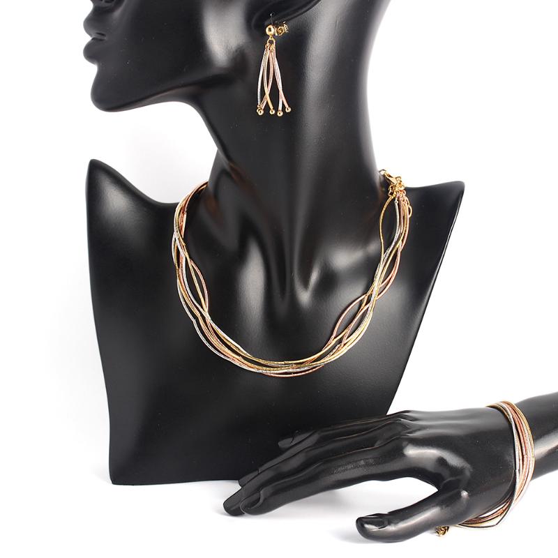 Earrings & Necklace 2021 Trend Set Hawaiian Polynesian Bracelet Fashion Gold Filled Jewelry Sets For Women Girls Wedding Party, Silver
Earrings & Necklace 2021 Trend Set Hawaiian Polynesian Bracelet Fashion Gold Filled Jewelry Sets For Women Girls Wedding Party, Silver