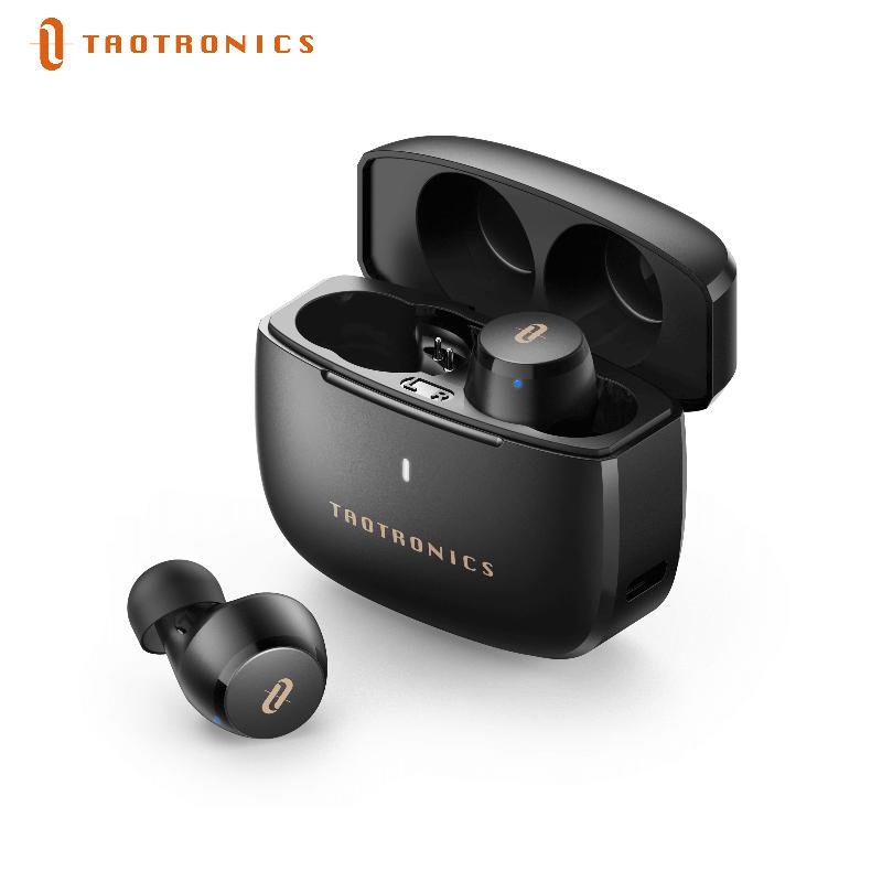 Headphones & Earphones TaoTronics SoundLiberty 97 Wireless TWS Earbuds Smart Noise Cancelling QCC3020 Chip Touchless Control IPX8 Waterproof
Headphones & Earphones TaoTronics SoundLiberty 97 Wireless TWS Earbuds Smart Noise Cancelling QCC3020 Chip Touchless Control IPX8 Waterproof