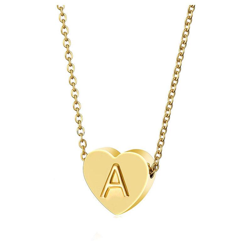 Chokers Fsahion Jewelry Gold Initial Heart Necklace For Women Girls Dainty 26 Letters Choker Stainless Steel, Golden;silver
Chokers Fsahion Jewelry Gold Initial Heart Necklace For Women Girls Dainty 26 Letters Choker Stainless Steel, Golden;silver