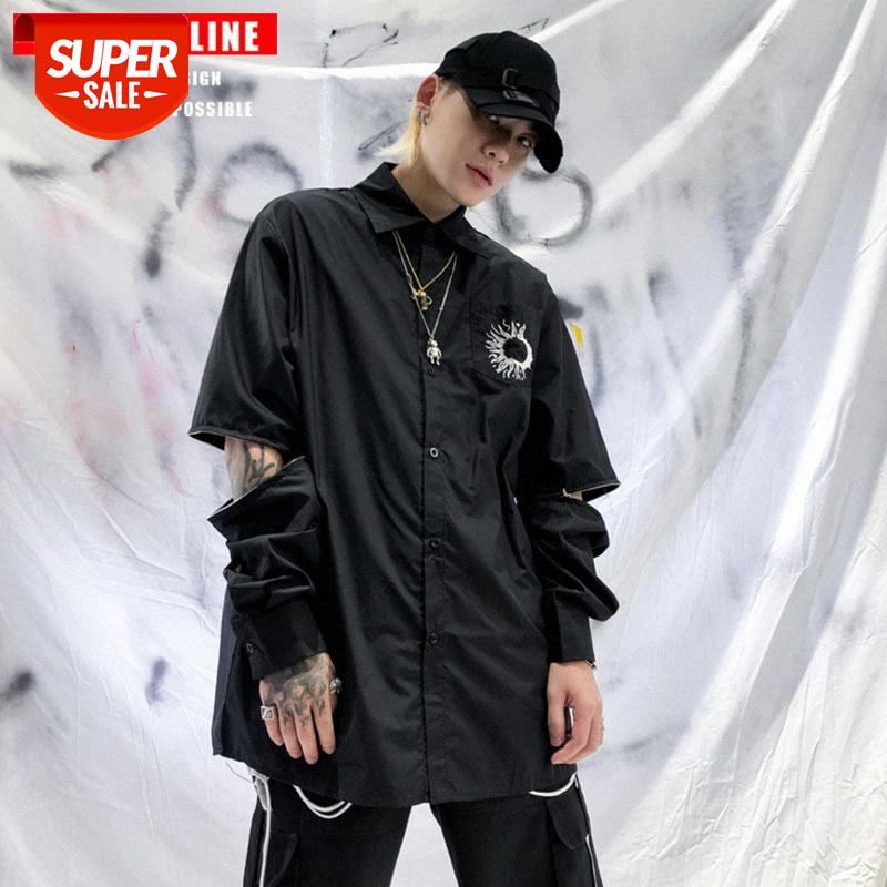 TKPA men's jacket dark line detachable fake two-piece embroidered hip-hop shirt for men and women #ZE8q, White;black
TKPA men's jacket dark line detachable fake two-piece embroidered hip-hop shirt for men and women #ZE8q, White;black