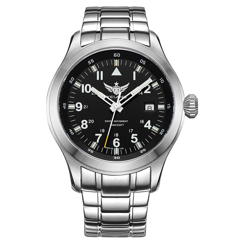 Wristwatches Men Wristwatch,mens T100 Tritium Watches YELANG Switzerland Luxury Man Sport Quartz Wrist Watch 100m Waterproof Luminous Relogi, Mens watches 8
Wristwatches Men Wristwatch,mens T100 Tritium Watches YELANG Switzerland Luxury Man Sport Quartz Wrist Watch 100m Waterproof Luminous Relogi, Mens watches 8
