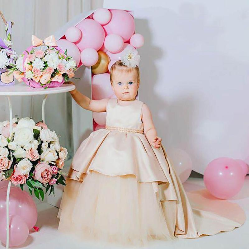 Girl's Dresses O-Neck Kids Formal Wear Bow Beaded Girls Pageant Satin Tulle A Line Flower Birthday Christmas Wedding Party Events, Purple
Girl's Dresses O-Neck Kids Formal Wear Bow Beaded Girls Pageant Satin Tulle A Line Flower Birthday Christmas Wedding Party Events, Purple