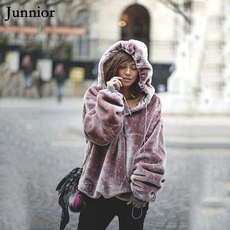 Women' Hoodies & Sweatshirts Winter Autumn Women Loose Hooded Pullover Long Sleeve Streetwear Womens Purple Oversized Velvet Hoodie Female
Women' Hoodies & Sweatshirts Winter Autumn Women Loose Hooded Pullover Long Sleeve Streetwear Womens Purple Oversized Velvet Hoodie Female
