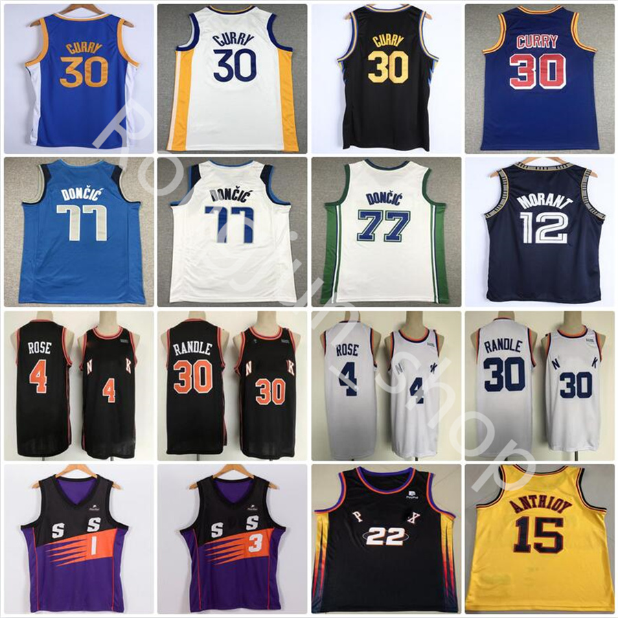 2021-22 75th Anniversary Basketball Stitched Stephen Curry 30 Luka Doncic Anthony Julius Randle Derrick Rose Ja Morant DeAndre Ayton Devin Booker Chris Paul Jersey, As picture
2021-22 75th Anniversary Basketball Stitched Stephen Curry 30 Luka Doncic Anthony Julius Randle Derrick Rose Ja Morant DeAndre Ayton Devin Booker Chris Paul Jersey, As picture