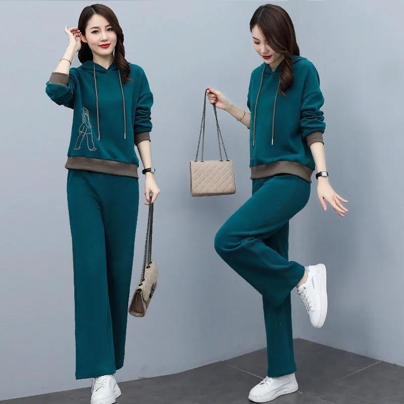 Gym Clothing Casual Sportswear Spring Autumn Suit Women 2021 Korean Oversized Fashion Loose Hooded Pullover Two-piece, White;black
Gym Clothing Casual Sportswear Spring Autumn Suit Women 2021 Korean Oversized Fashion Loose Hooded Pullover Two-piece, White;black
