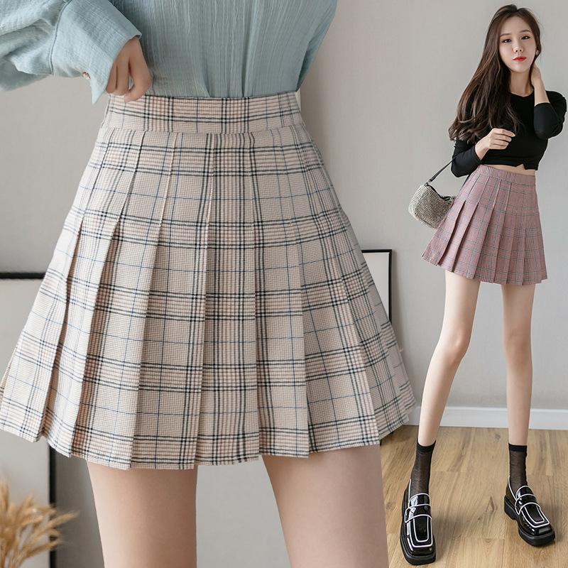 Skirts Plaid Winter Women Skirt 2021 High Waist Stitching Student Pleated Cute Sweet Girls Dance Mini -3XL, Yellow
Skirts Plaid Winter Women Skirt 2021 High Waist Stitching Student Pleated Cute Sweet Girls Dance Mini -3XL, Yellow