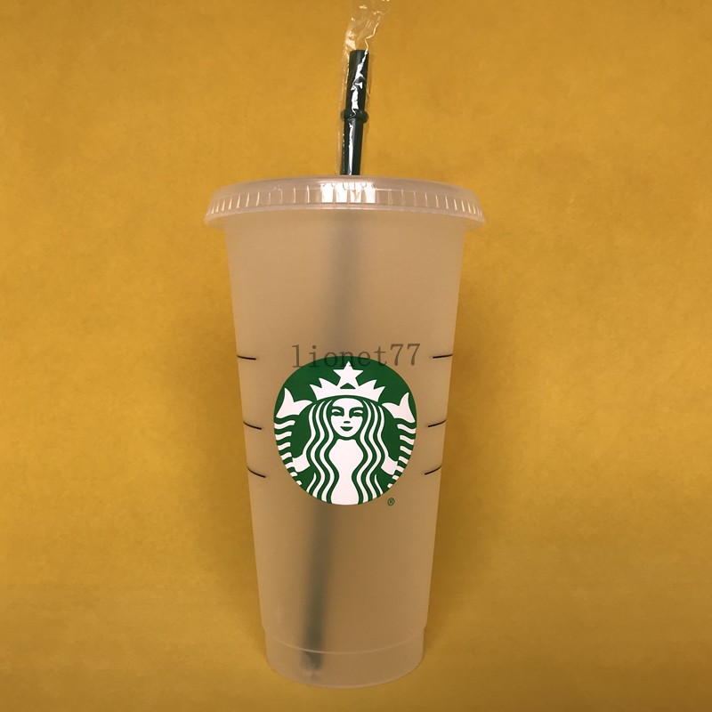 Starbucks 24oz/710ml Plastic Tumbler Reusable Drinking Flat Bottom Cup Pillar Shape Lid Straw Mug Free DHL
Starbucks 24oz/710ml Plastic Tumbler Reusable Drinking Flat Bottom Cup Pillar Shape Lid Straw Mug Free DHL
