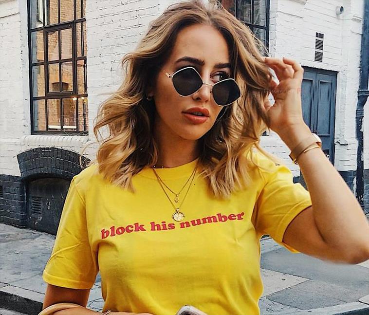 block his number red men and women letters casual funny for lady girl tee hipster tumblr ins drop, White;black
block his number red men and women letters casual funny for lady girl tee hipster tumblr ins drop, White;black