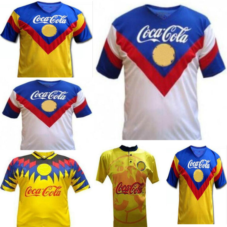 1978 1988 1993 LIGA MX Club America Retro soccer Jerseys home away Orange 93 94 O.PERALTA C.DOMINGUEZ MATHEUS 1994 MEN football shirts, Black;yellow
1978 1988 1993 LIGA MX Club America Retro soccer Jerseys home away Orange 93 94 O.PERALTA C.DOMINGUEZ MATHEUS 1994 MEN football shirts, Black;yellow