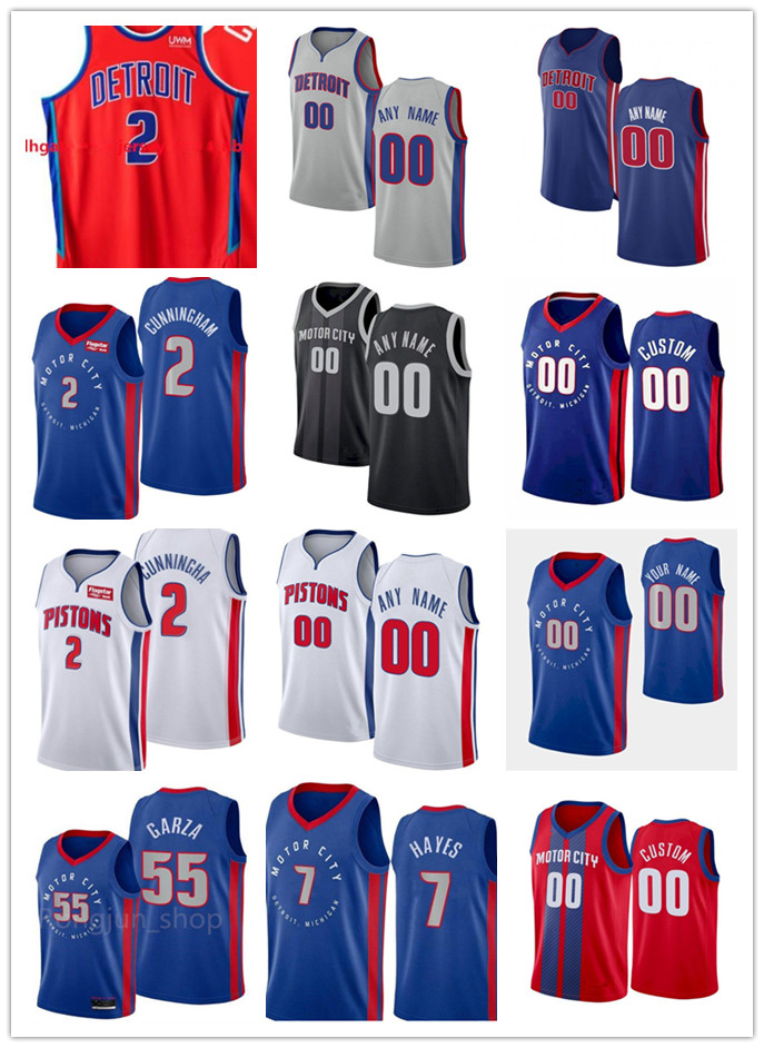 75th Custom Mens Womens DetroitPistons2 Cade Cunningham 55 Luka Garza 7 Killian Hayes 5 Frank Jackson Basketball Jerseys, Color
75th Custom Mens Womens DetroitPistons2 Cade Cunningham 55 Luka Garza 7 Killian Hayes 5 Frank Jackson Basketball Jerseys, Color