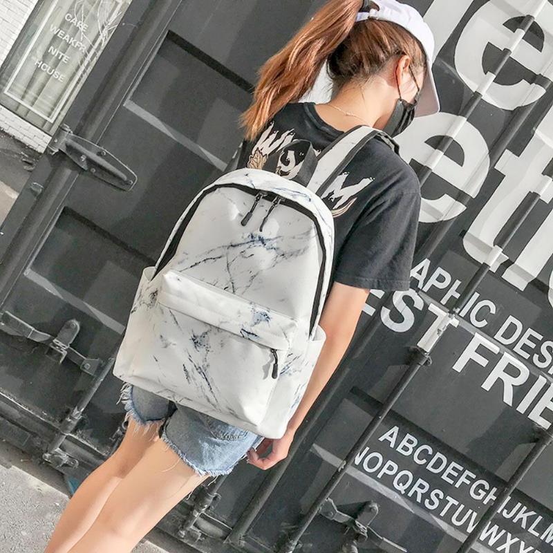 Backpack Fashion Boys Girls Marble Print Preppy Style Rucksack Canvas Shoulder School Bags Casual Accessories 2021, Black
Backpack Fashion Boys Girls Marble Print Preppy Style Rucksack Canvas Shoulder School Bags Casual Accessories 2021, Black
