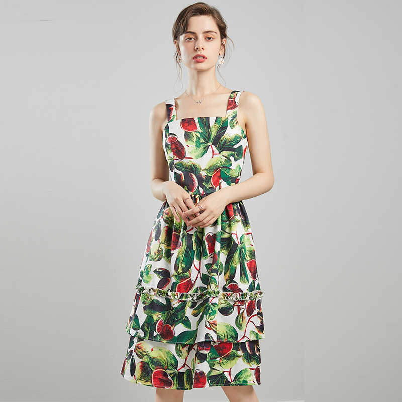 Summer Women Fruit Print Spaghetti Strap Runway Sexy Beach Boho Dress Elegant Backless Midi Party Dresses Vestidos 210529, As picture
Summer Women Fruit Print Spaghetti Strap Runway Sexy Beach Boho Dress Elegant Backless Midi Party Dresses Vestidos 210529, As picture
