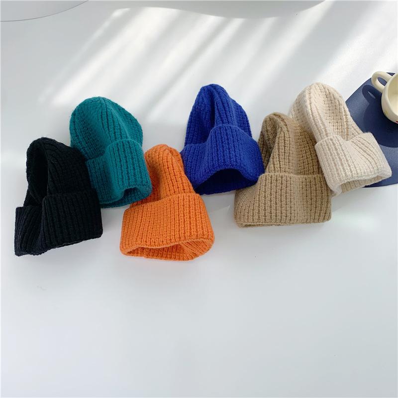Berets Multicolor Cold Hat Show Face Small Autumn And Winter Pure Color Knitted Women Fashion Warm Ear Protection Wool
Berets Multicolor Cold Hat Show Face Small Autumn And Winter Pure Color Knitted Women Fashion Warm Ear Protection Wool