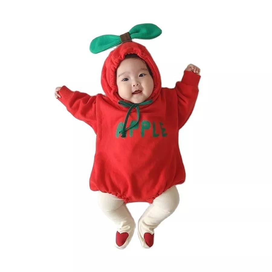 2021 New Korean Bodysuits Autumn Winter Baby Girls Romper Kids Jumpsuits Fruit Style Infant Boys Hoody Suit Hfr9, Red heart pants
2021 New Korean Bodysuits Autumn Winter Baby Girls Romper Kids Jumpsuits Fruit Style Infant Boys Hoody Suit Hfr9, Red heart pants