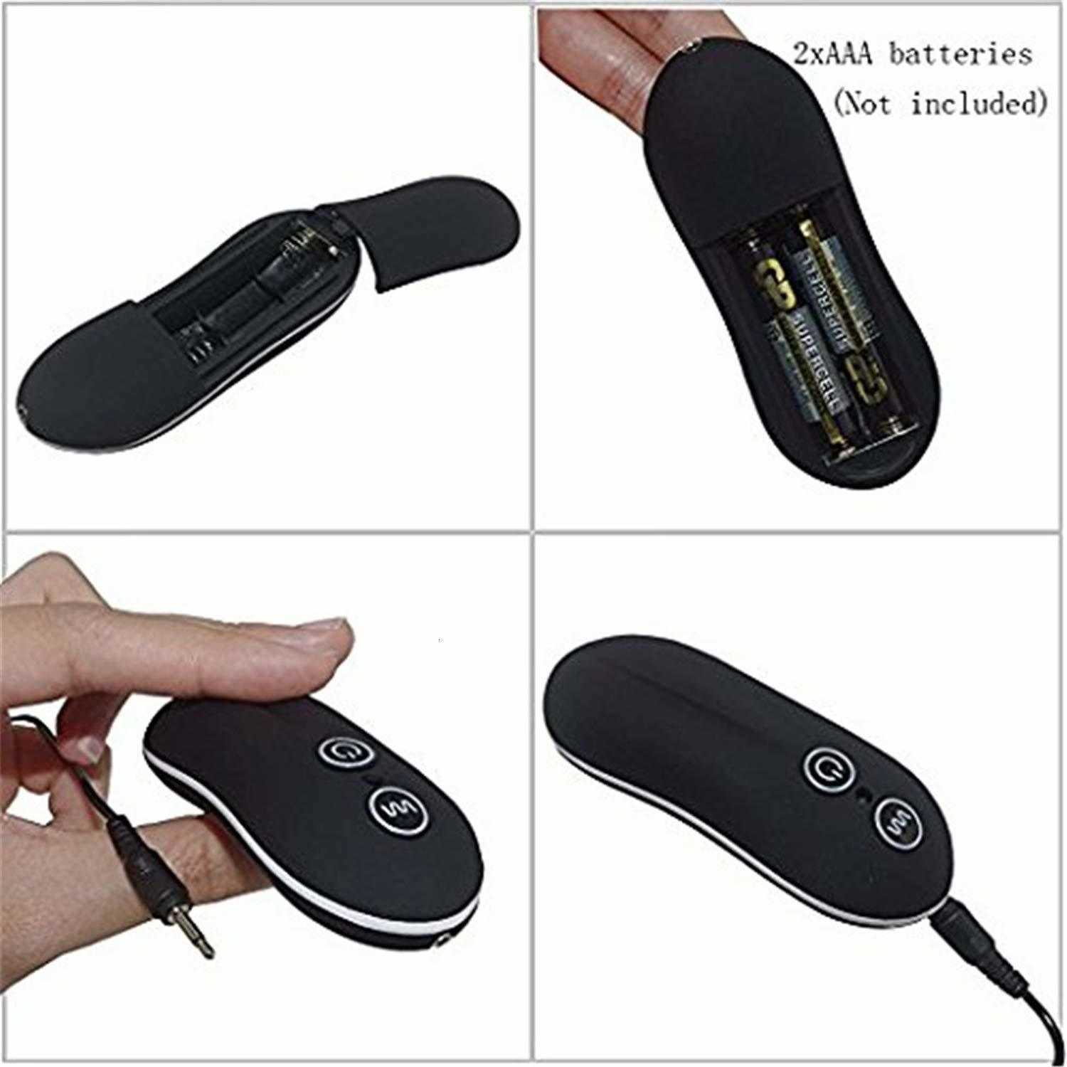 10 Frequency Vibrating Prostate Massager Anal Plug Vibrator Beads Butt Sex Toys Waterproof Powerful Wired For Men Couples 211015