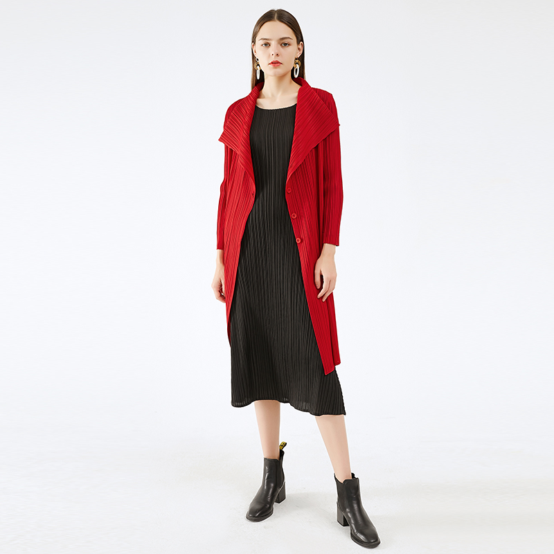 2021 New Pleated Jackets for Korean Fashion Clothing Single Breasted Long Jacket Plus Size Women Oversize Windbreaker Ycmg, Black
2021 New Pleated Jackets for Korean Fashion Clothing Single Breasted Long Jacket Plus Size Women Oversize Windbreaker Ycmg, Black