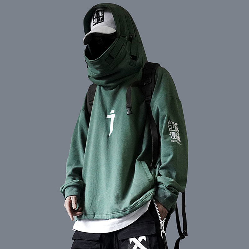 Claw Marks Streetwear Hoodies Men Sweatshirt Hip Hop Male Autumn Winter Warm Mens Casual Pullover 201020