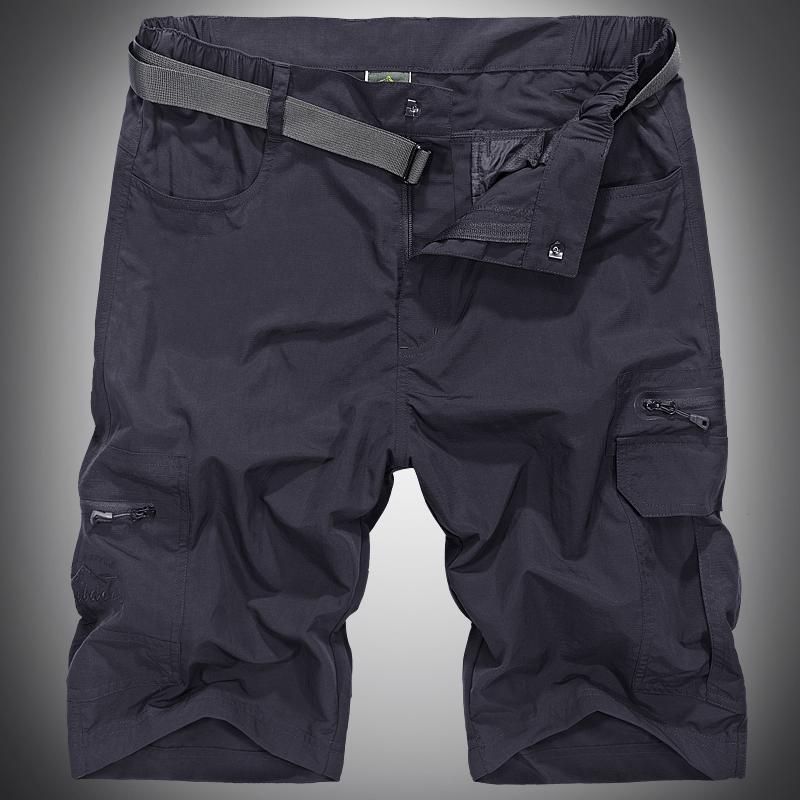 Men's Shorts Camouflage Cargo Men 2021 Mens Casual Male Loose Work Man Short Waterproof Pants Plus Size 4XL