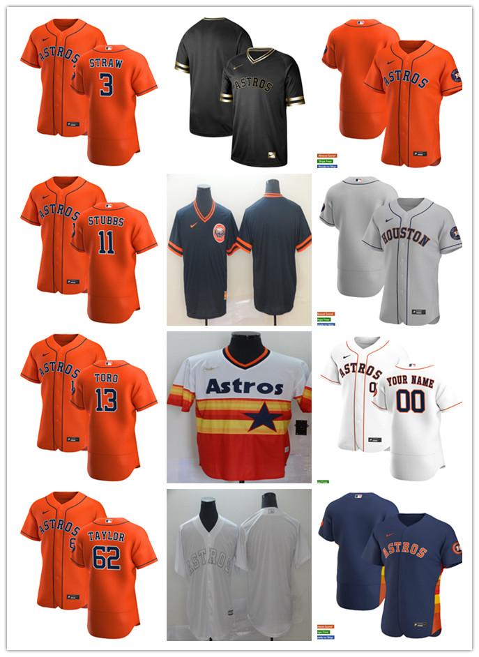 Men Women Youth Houston Astros 3 Myles Straw 11 Garrett Stubbs 62 Blake Taylor 13 Abraham Toro Navy Custom Baseball Jersey, Blue;black
Men Women Youth Houston Astros 3 Myles Straw 11 Garrett Stubbs 62 Blake Taylor 13 Abraham Toro Navy Custom Baseball Jersey, Blue;black
