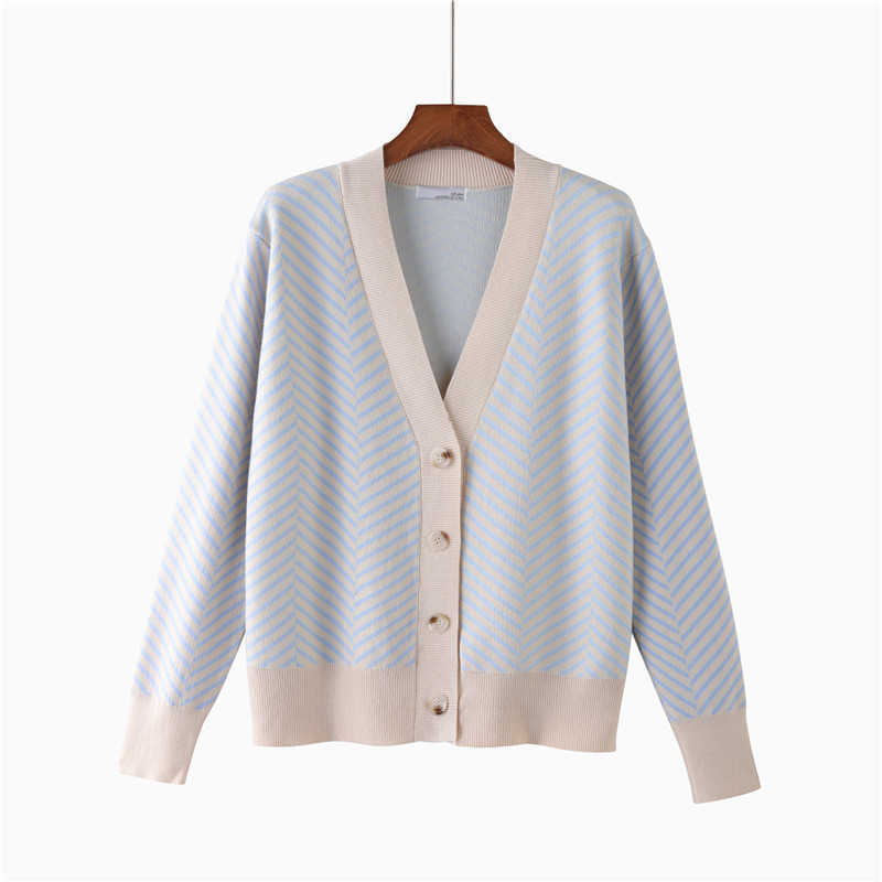 HLBCBG Single Breasted V Neck Women Button Black Christmas Tree Cardigan Sweater Knitted Loose Oversized Jumper Top Jacket Coat 210914
